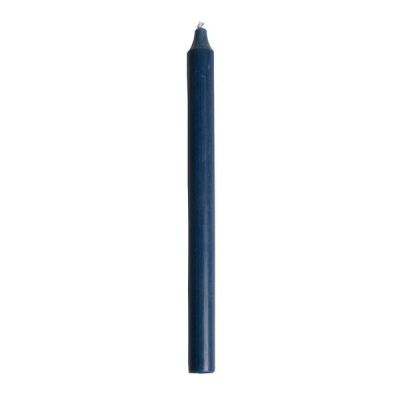 Bougie cierge bleu marine - 655