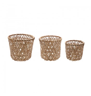 Lot 3 paniers "Lorette"