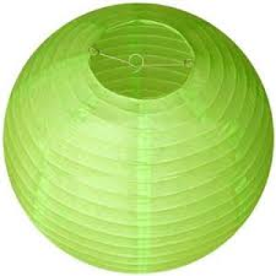 Boule chinoise vert anis 25cm