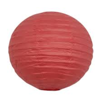 Boule chinoise bordeau 20cm