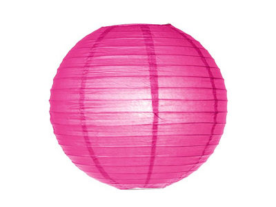 Boule chinoise fushia 35cm