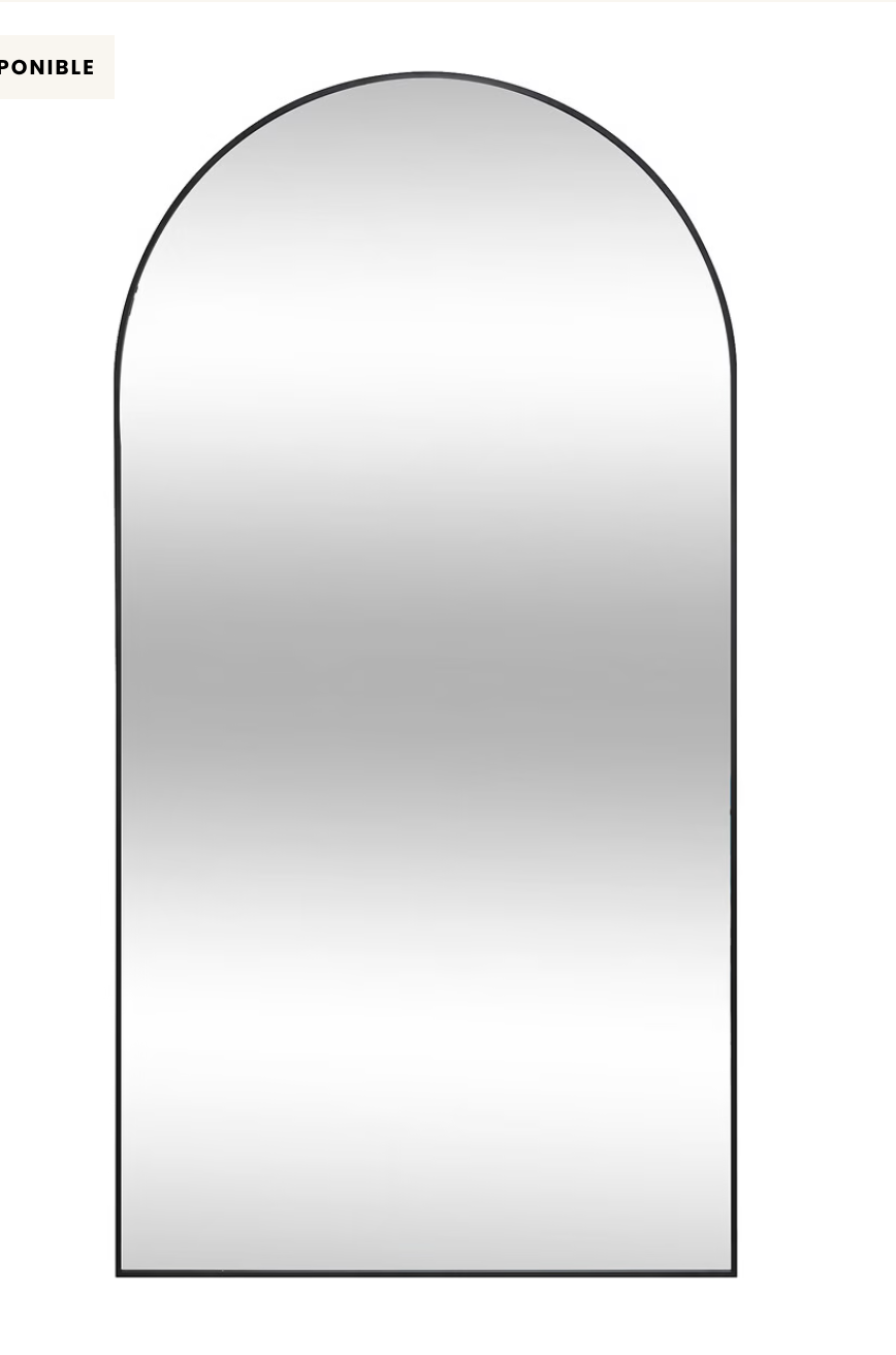 Miroir Noir "Alice"