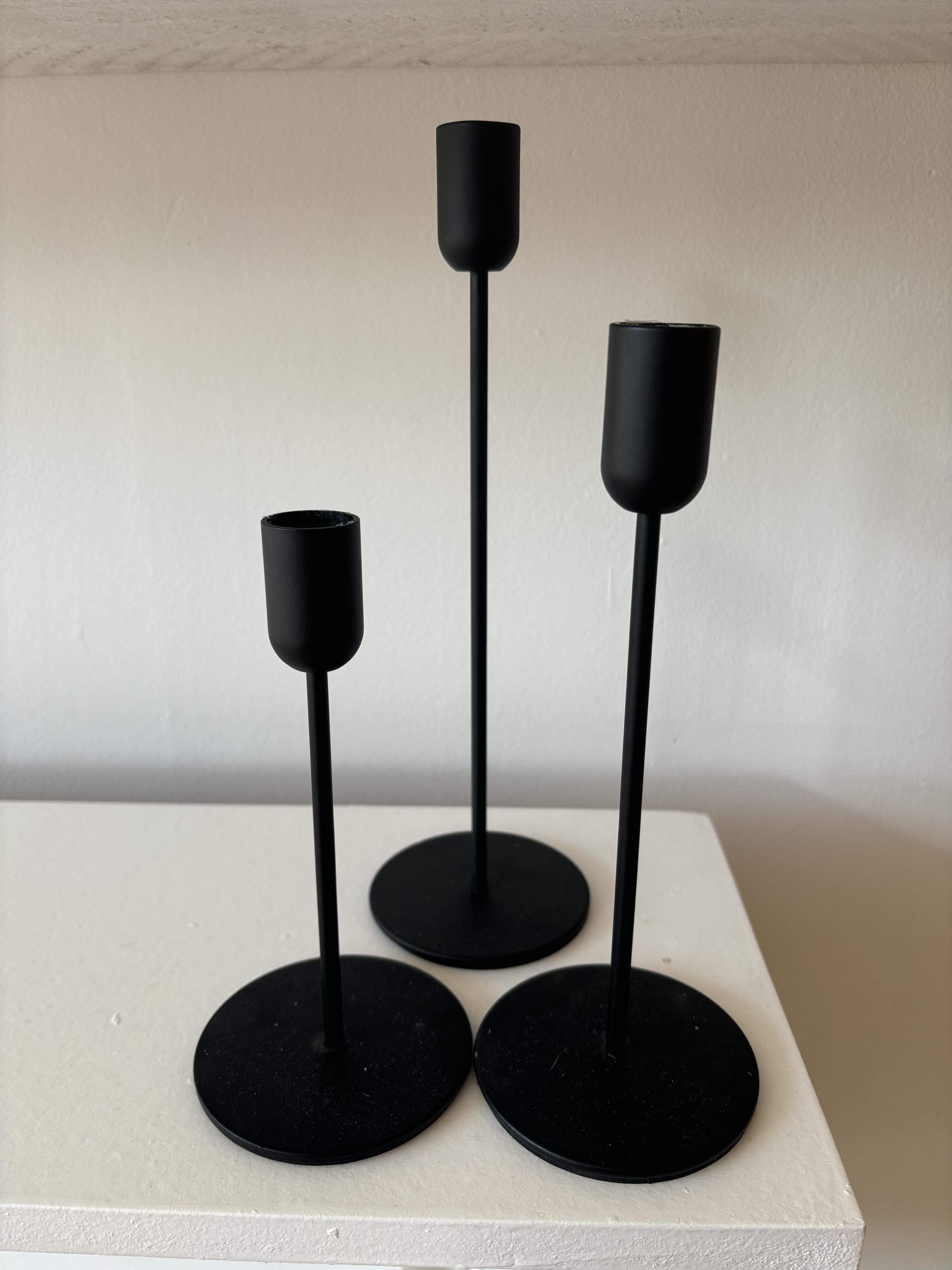 Chandelier noir L