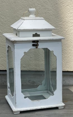 Grande Lanterne Léa  Bois blanc