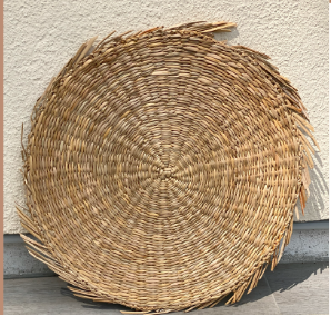 Grand set de table en Rotin