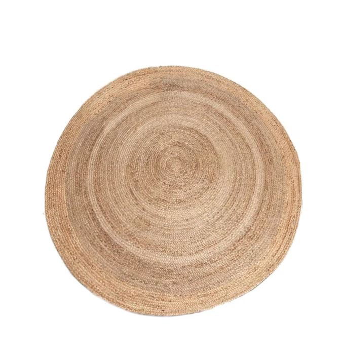 Tapis rond en jute D77