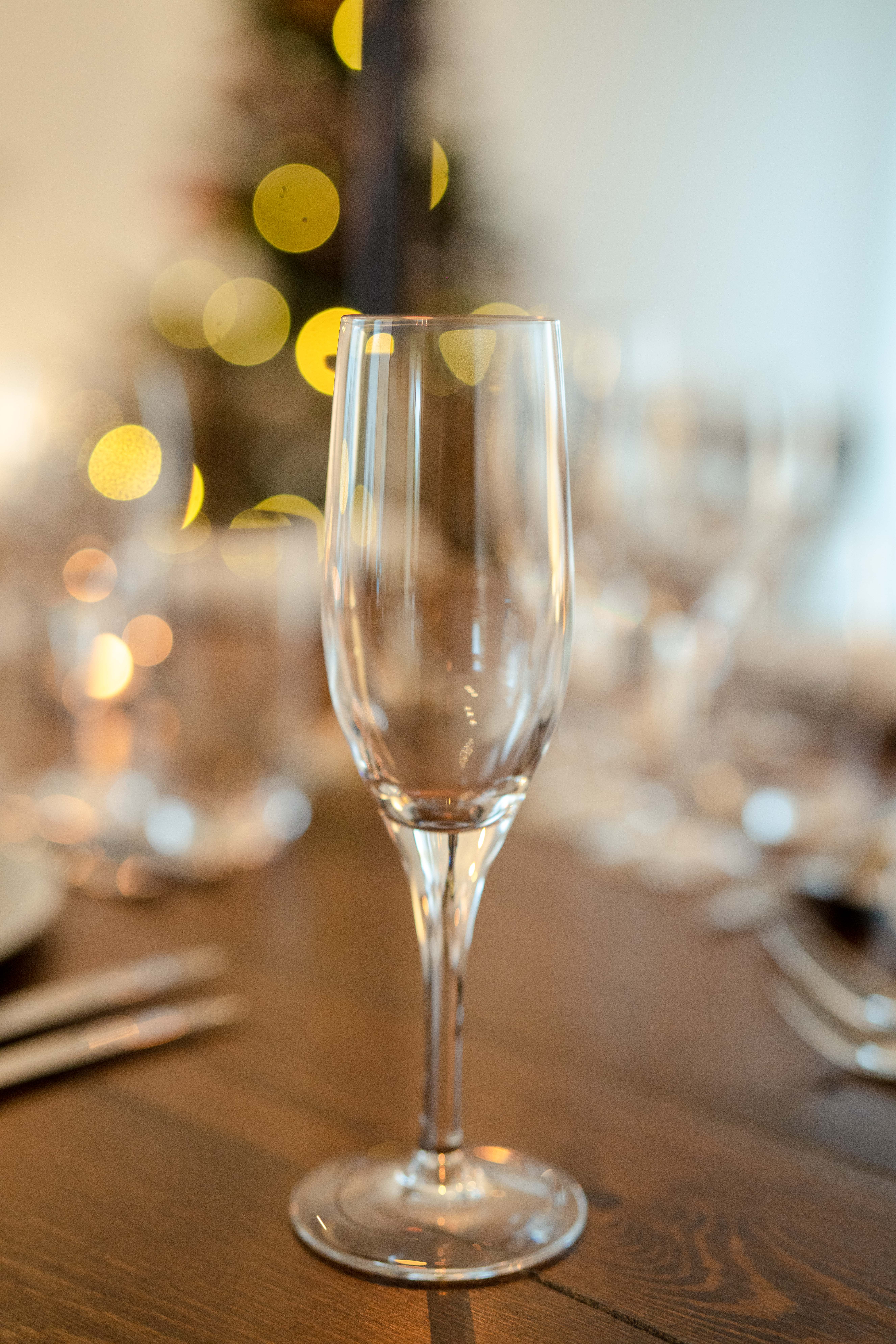Verre à Champagne.