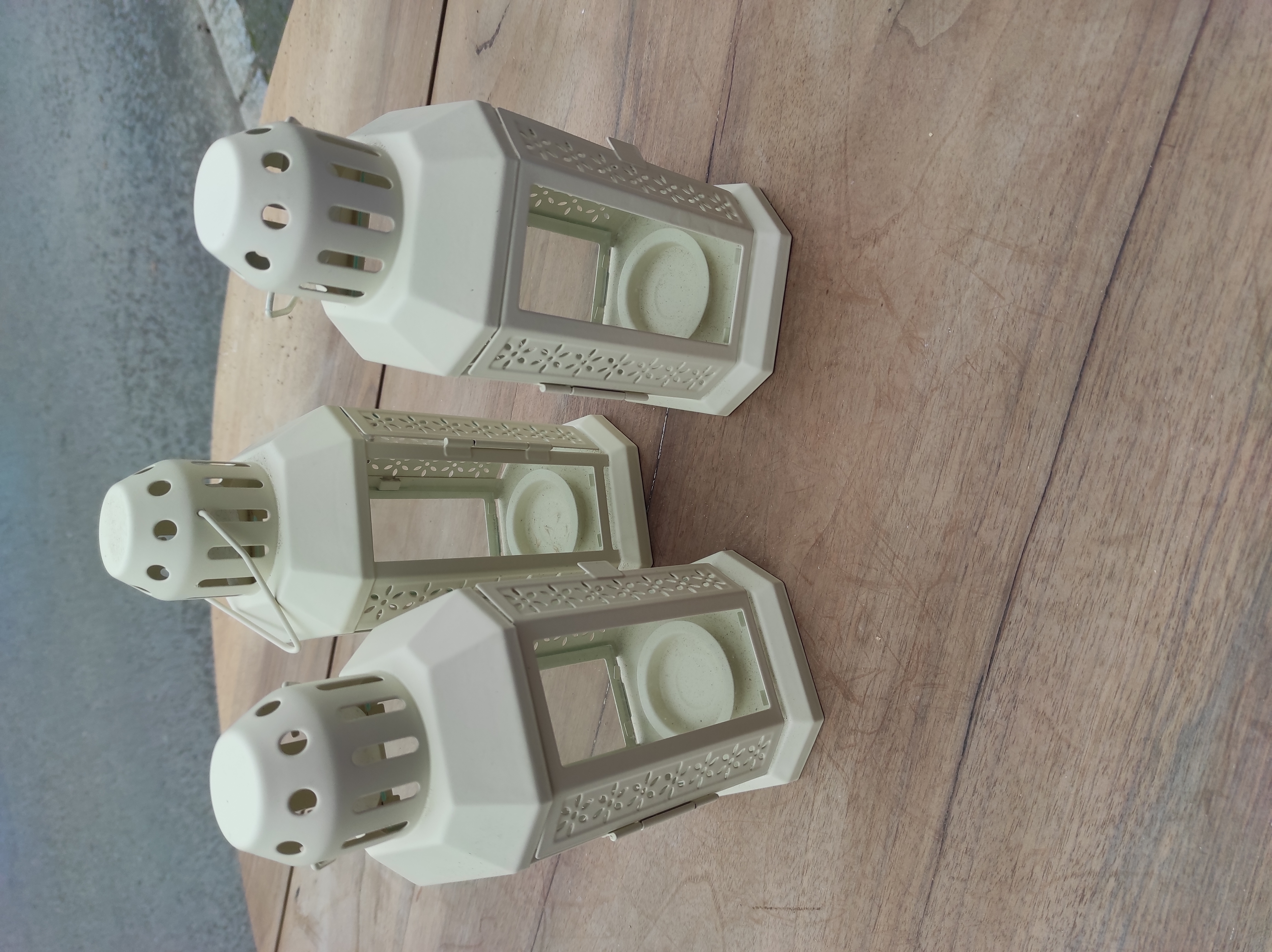 Lanterne beige