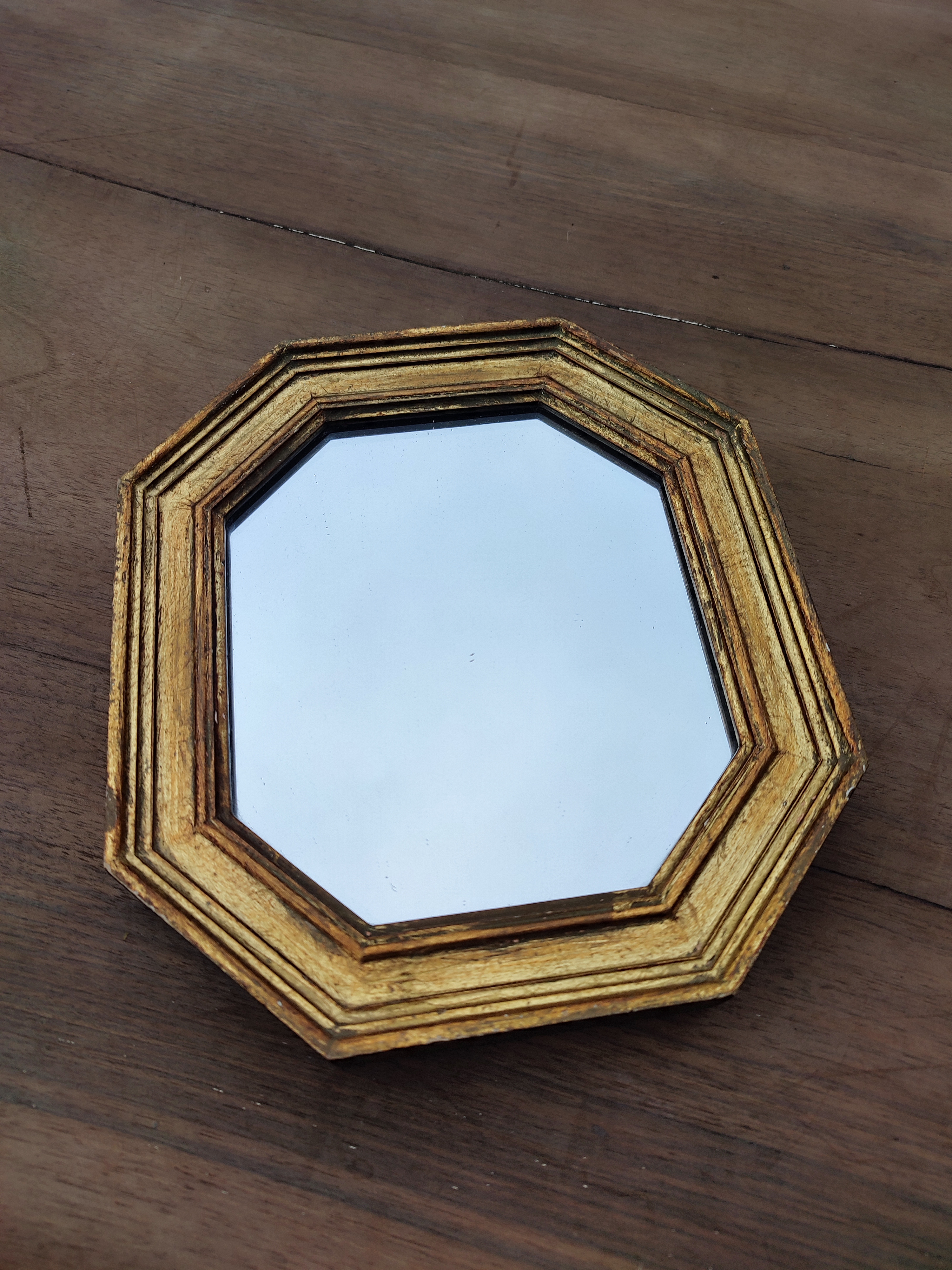 Miroir ancien carré
