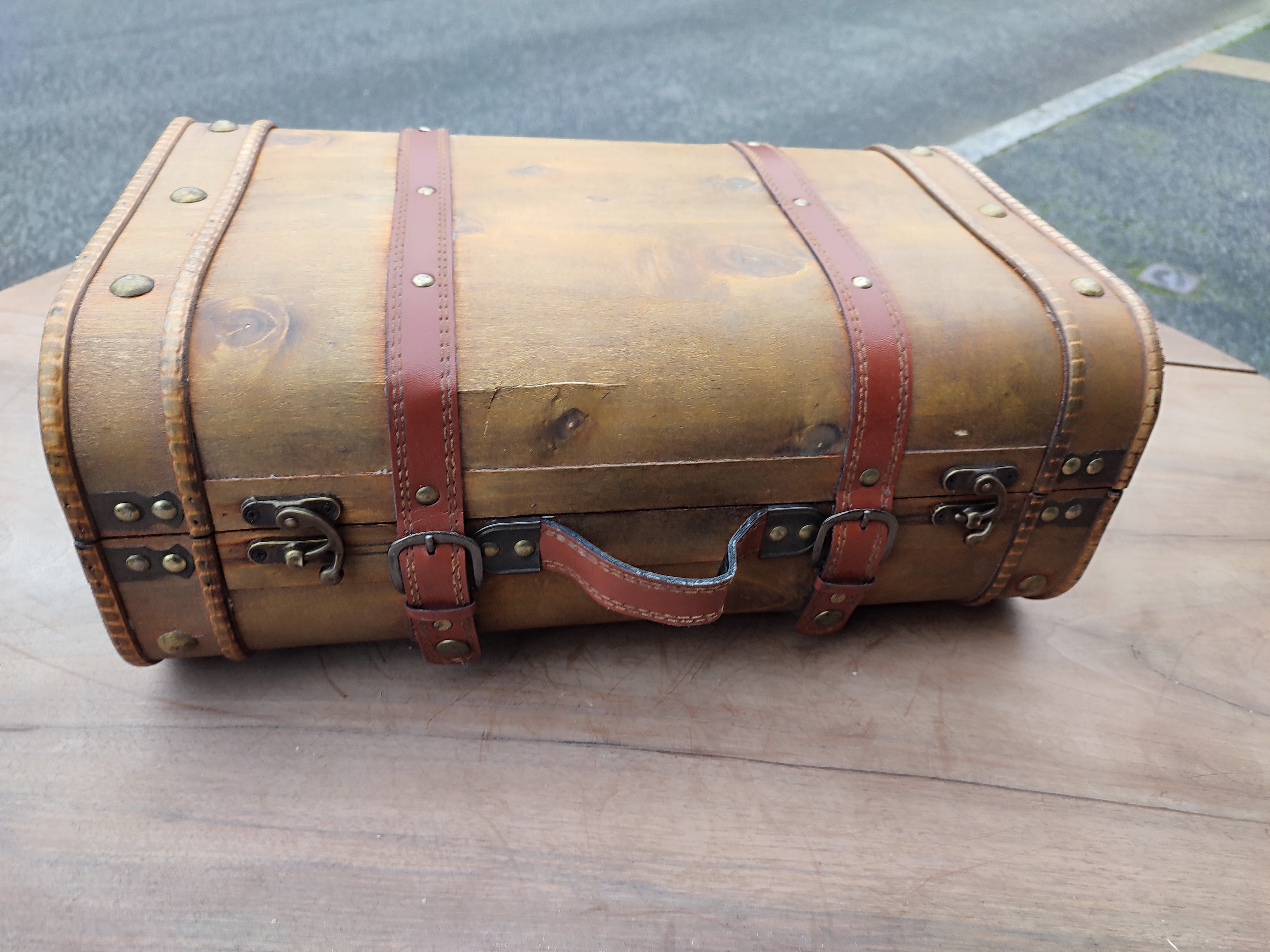 Valise bois - Grand modèle