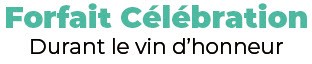 Forfait mini siam célébration