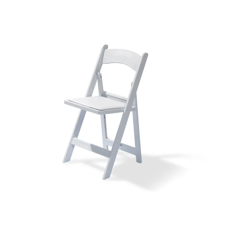 Chaise exterieure blanche
