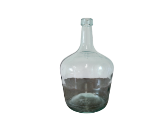 Dame Jeanne petite transparente 23cm