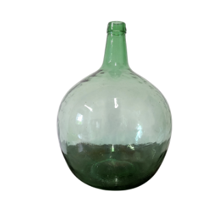 Dame Jeanne verte 40cm
