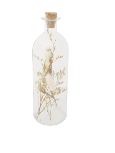 Vase bouteilles fleurs