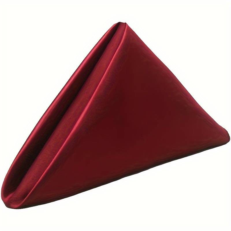 serviette bordeaux