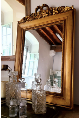 Miroir doré