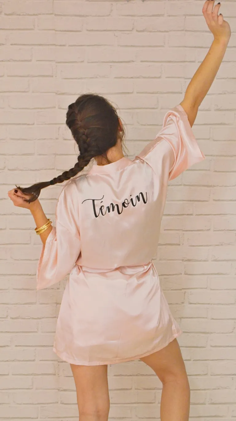 Peignoir Témoin L