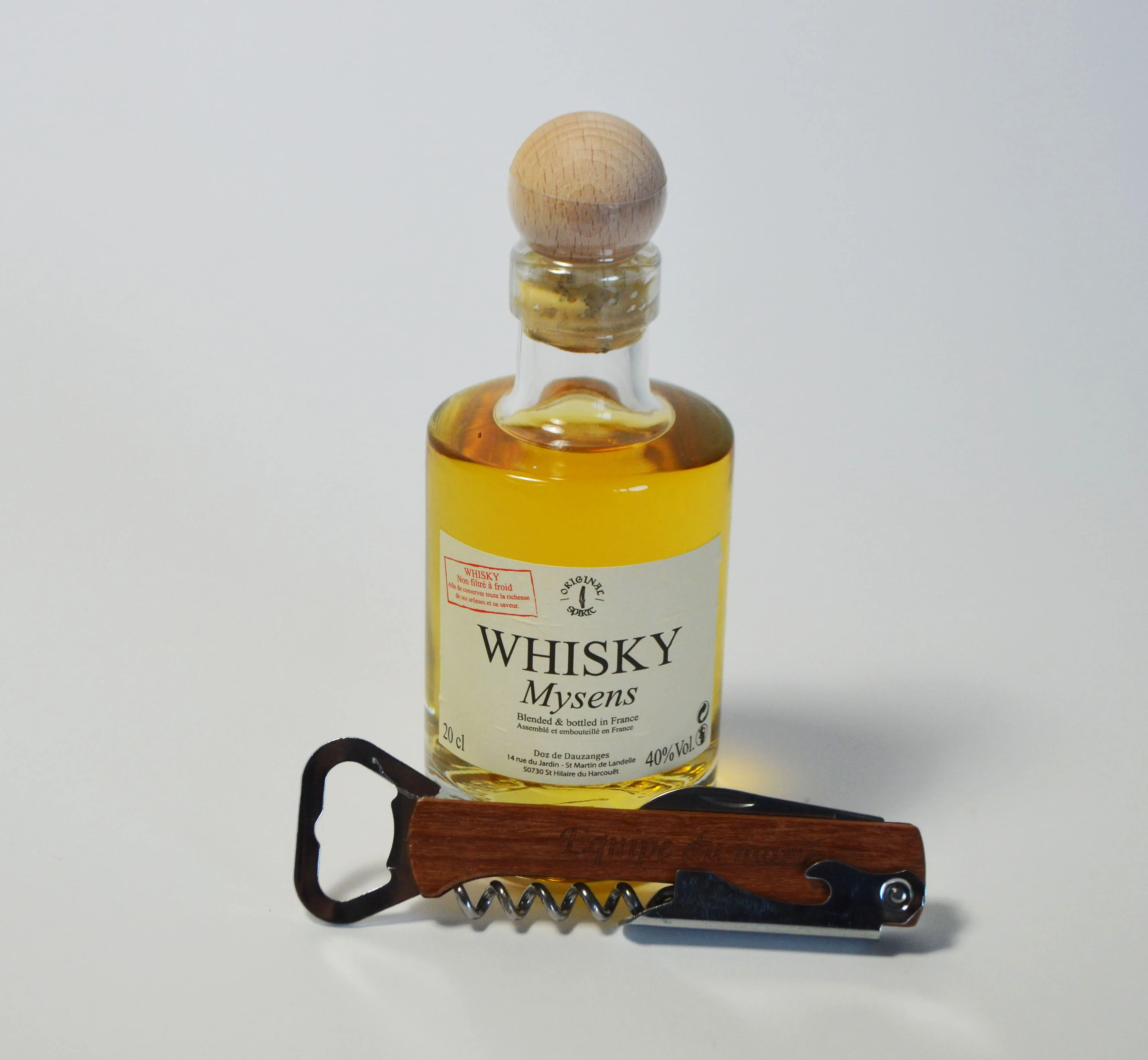 Bouteille de whisky Glendy 20cl