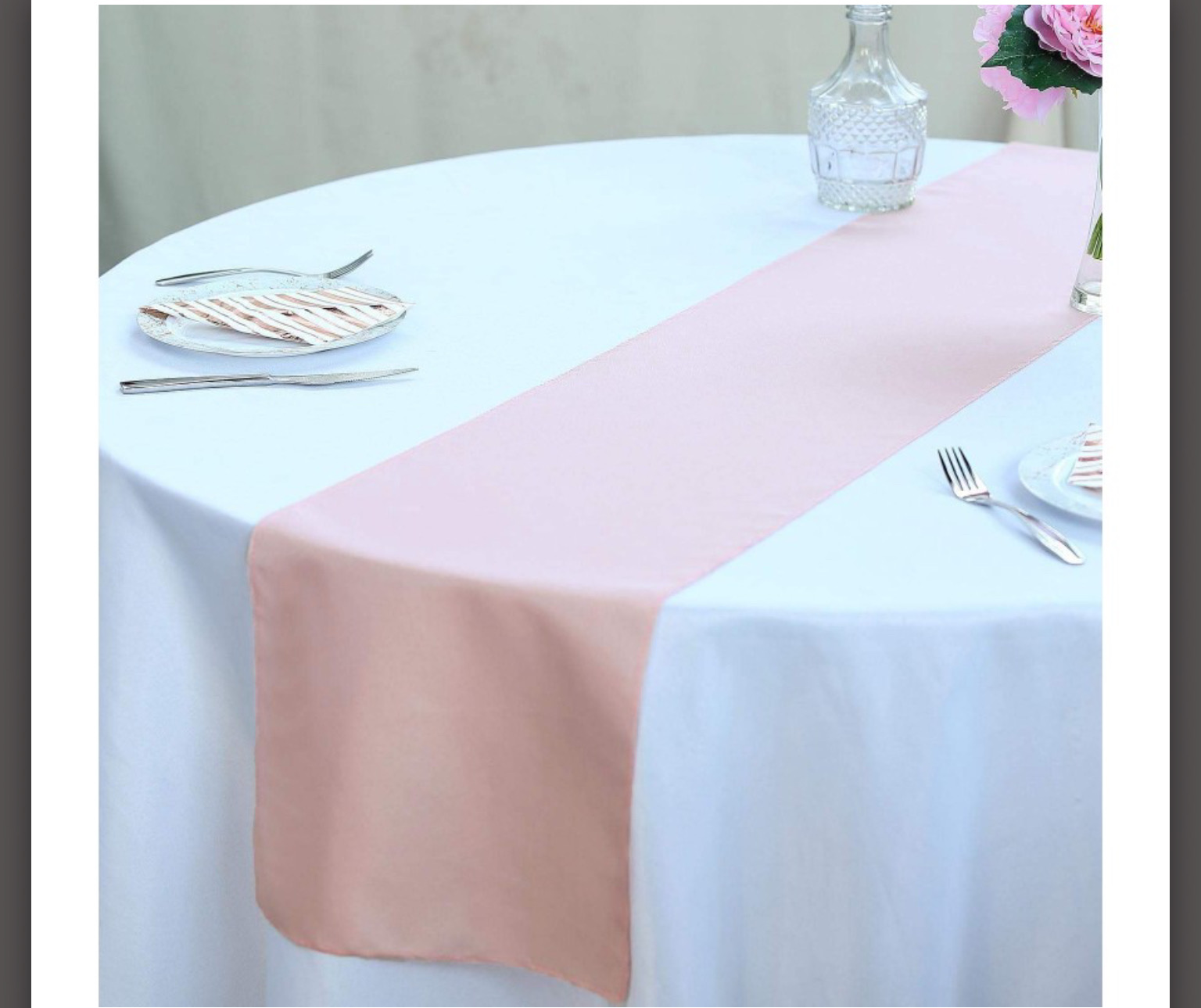 CHEMIN DE TABLE