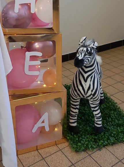 Peluche Zèbre 56cm