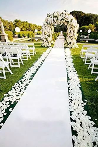 Tapis Blanc au Mètre (Largeur 2m)