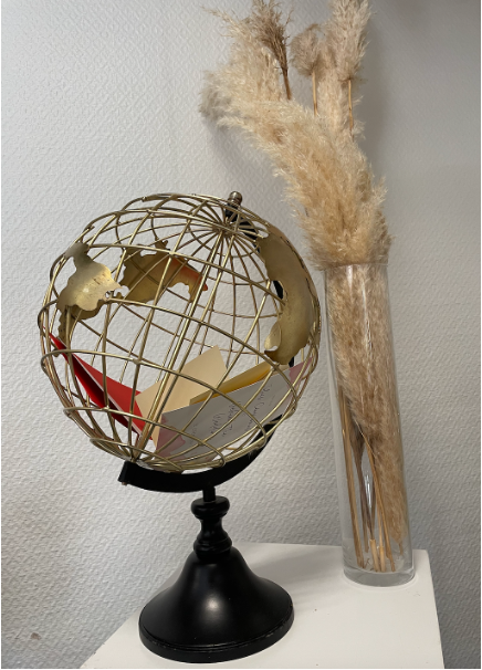 Mappemonde urne