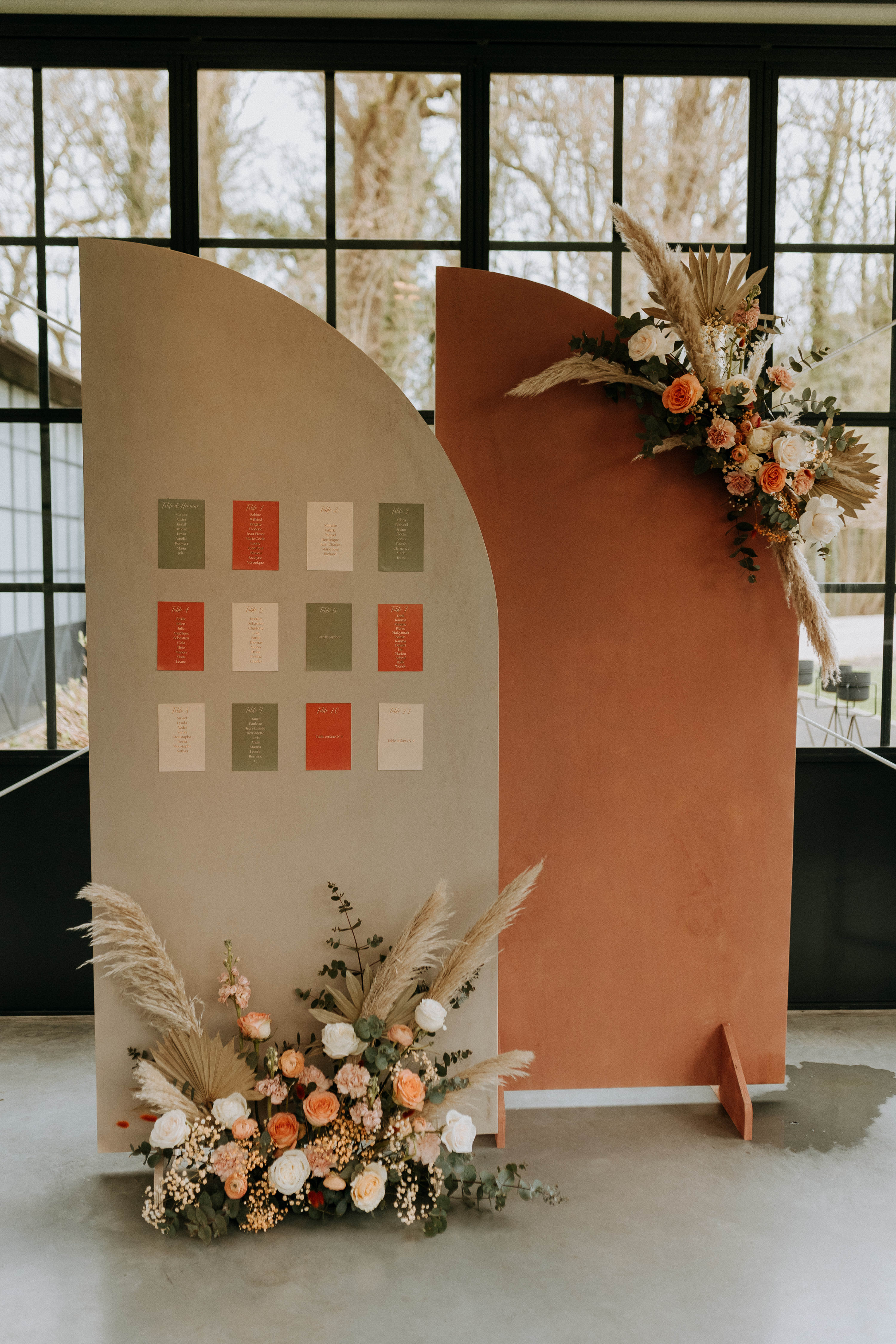 Backdrop Demie-lune