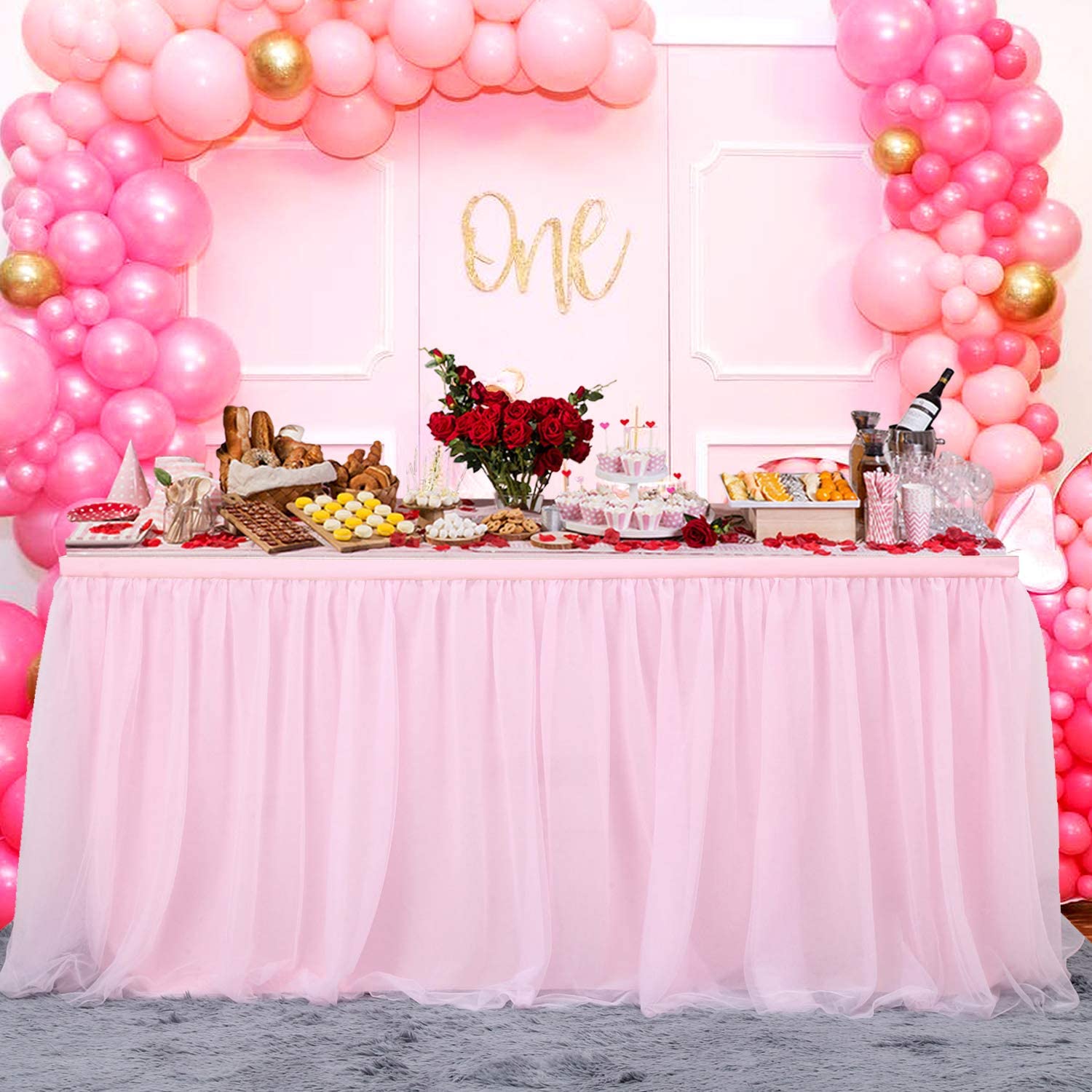 Jupe Tulle Rose