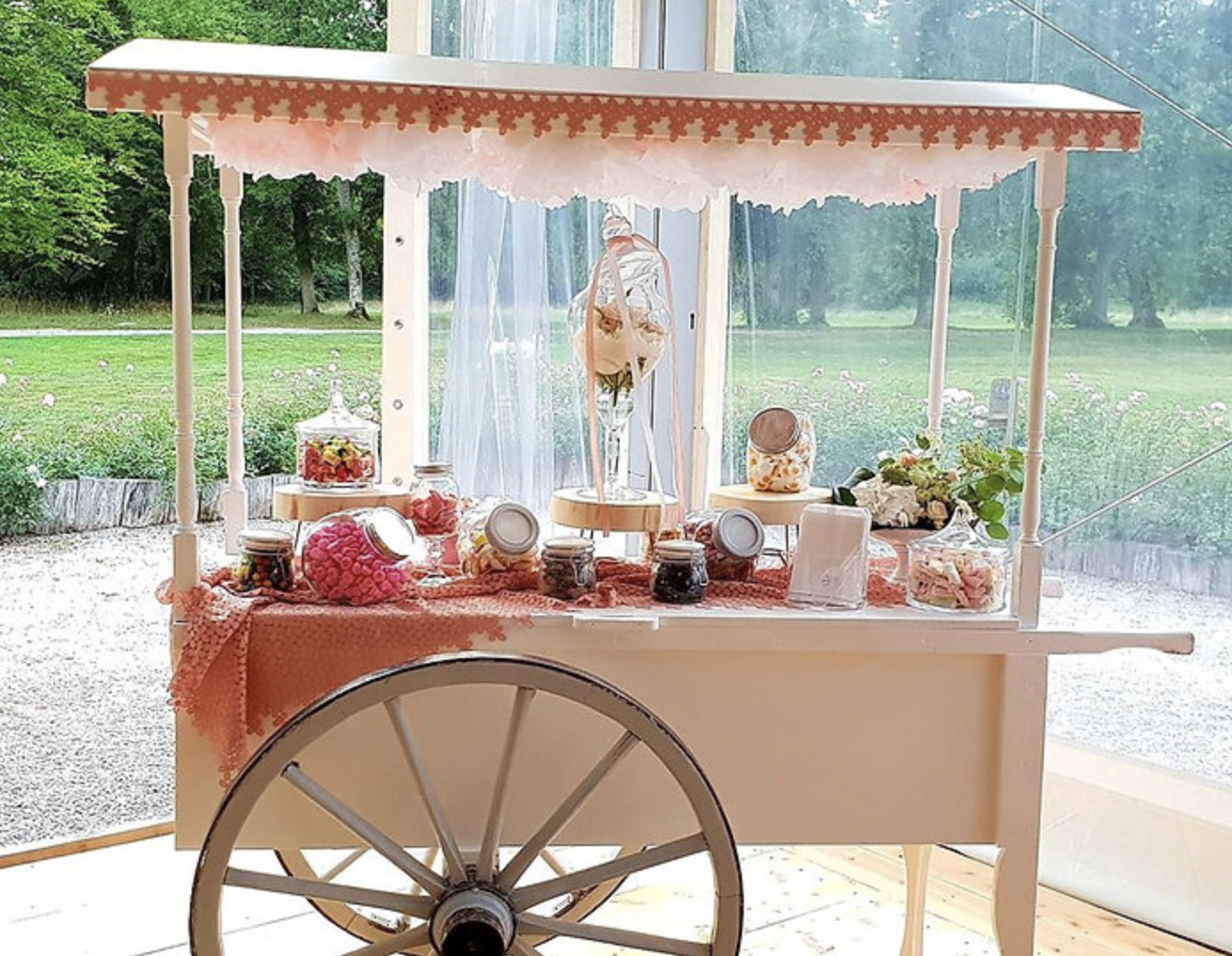 Candy Bar blanc