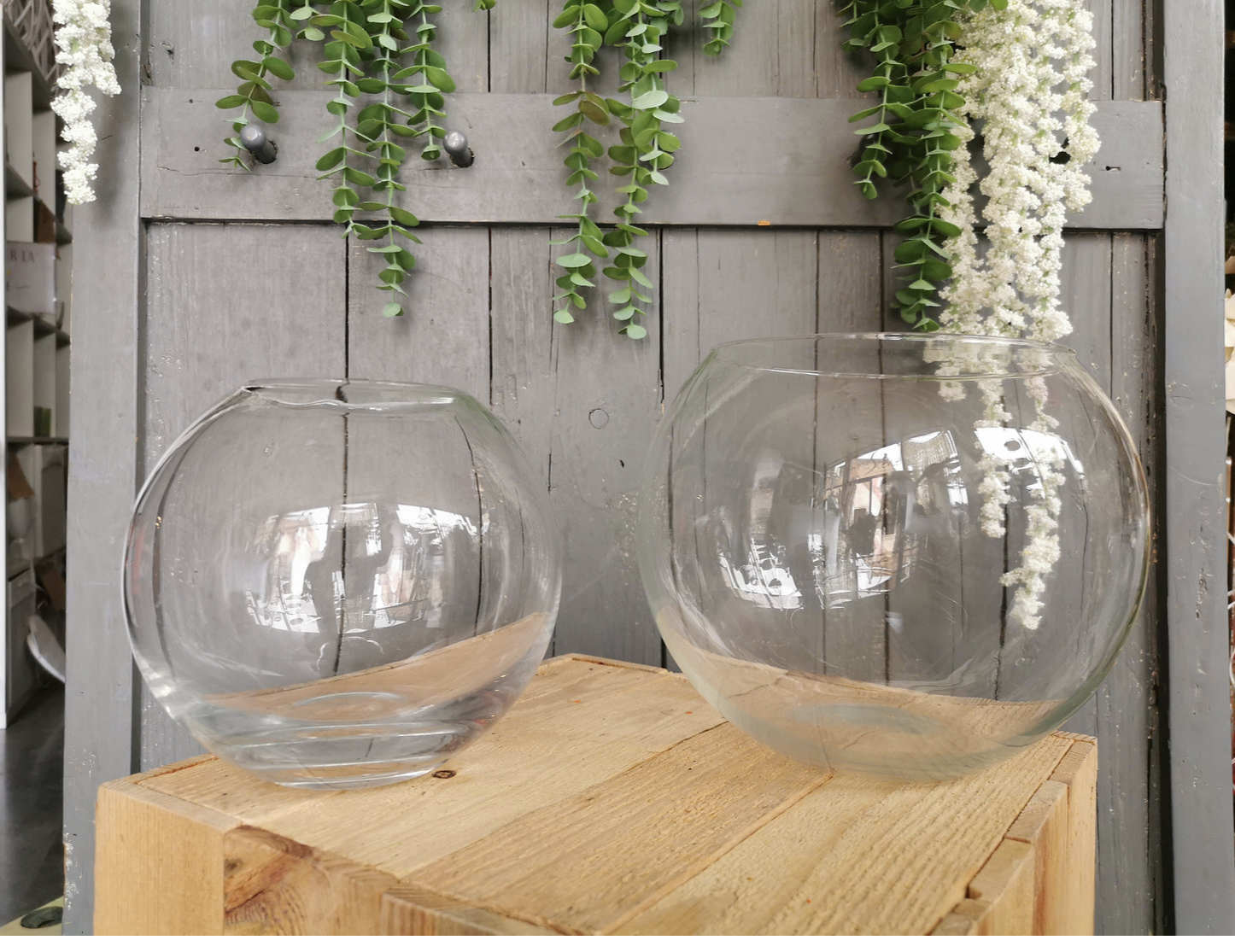 Vase boule H33cm