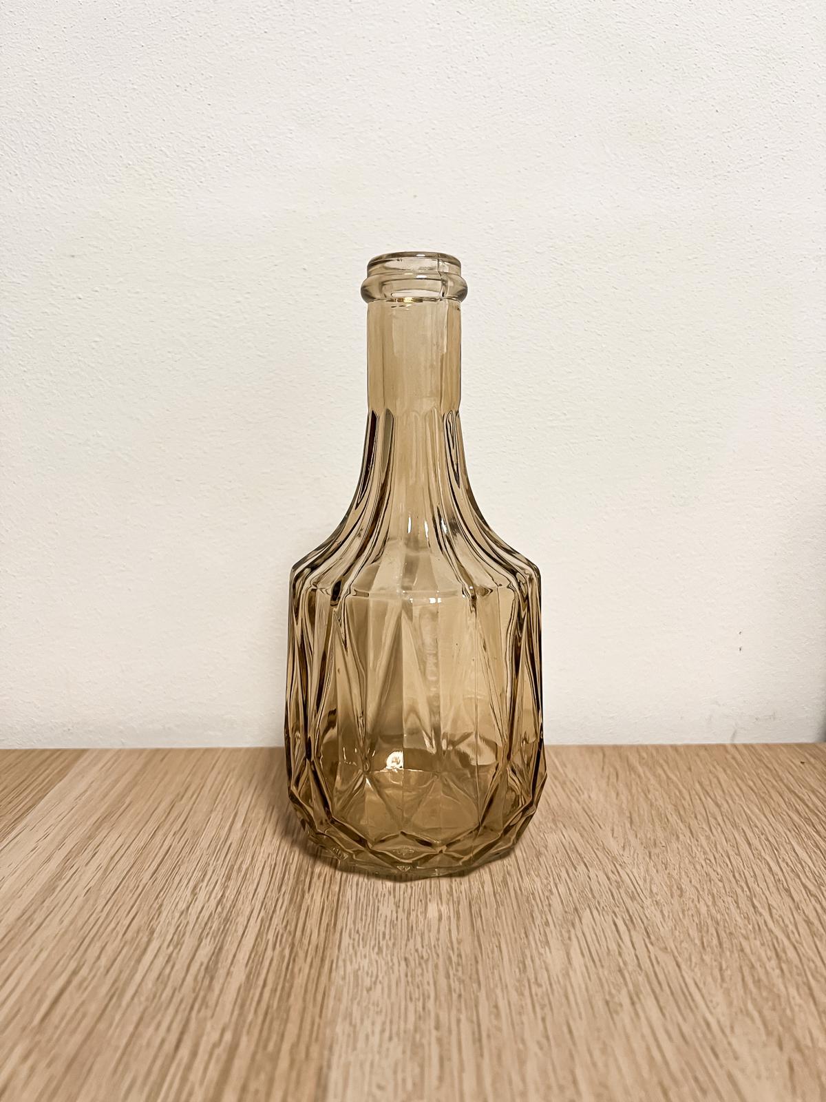 Vase ambré beige