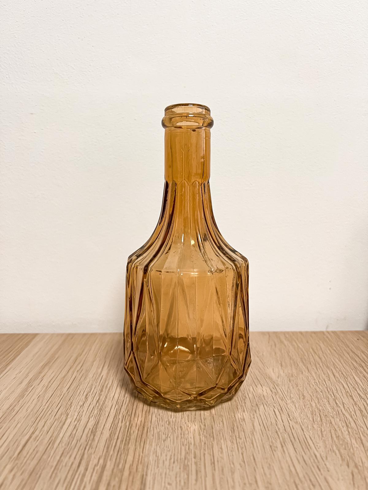 Vase ambré doré