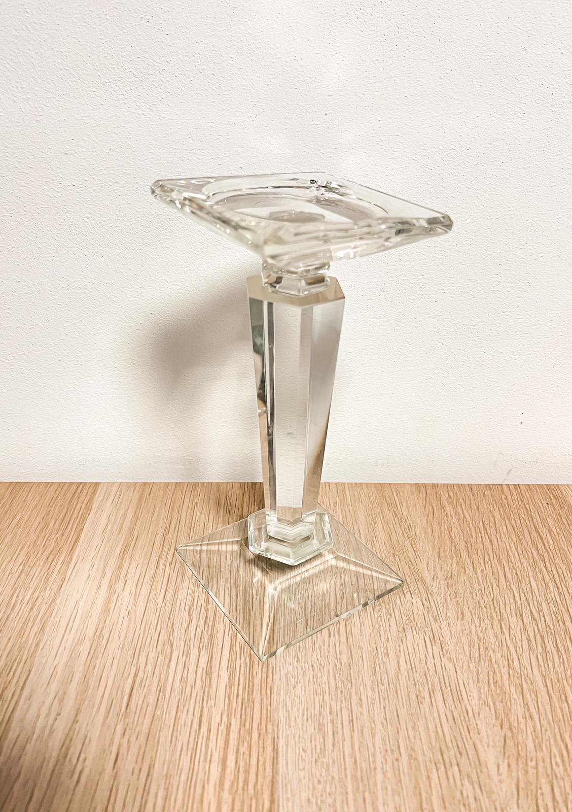 Bougeoir cristal