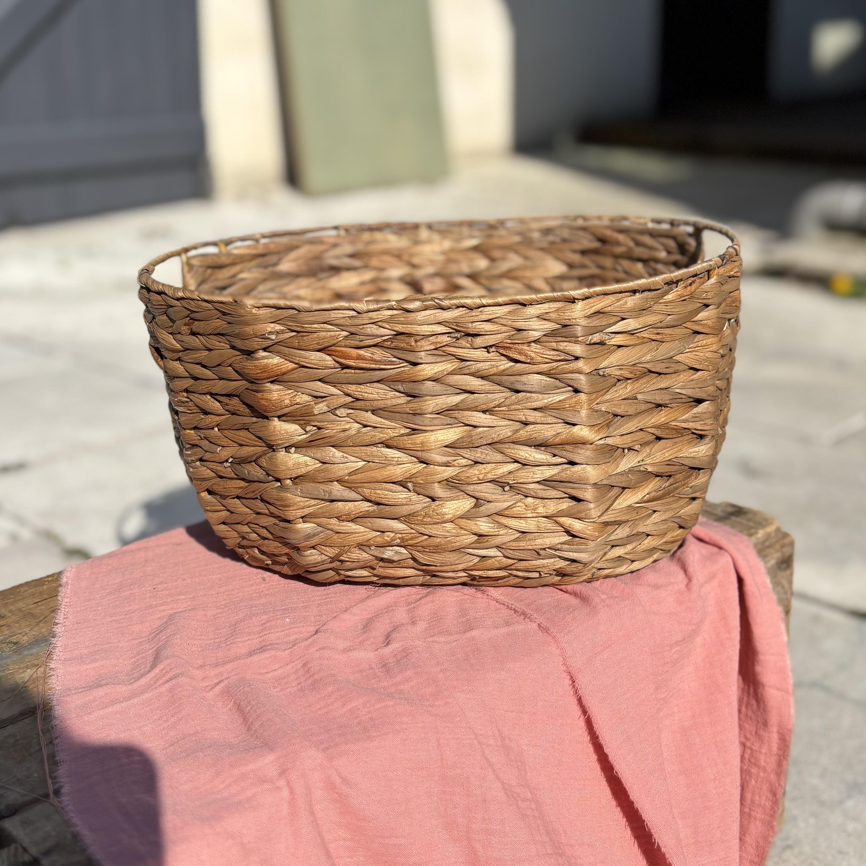 Grand panier oval