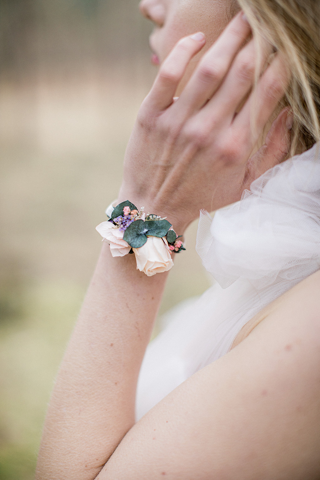 Bracelet de fleurs