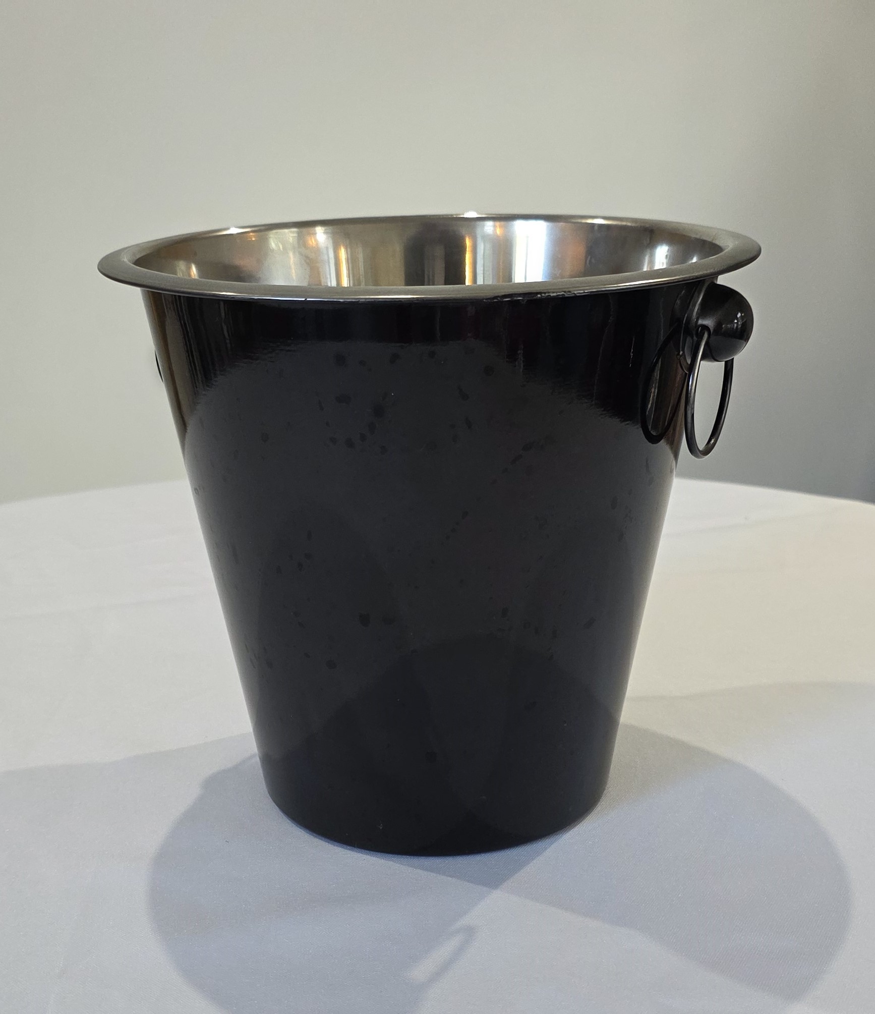Seau à champagne noir
