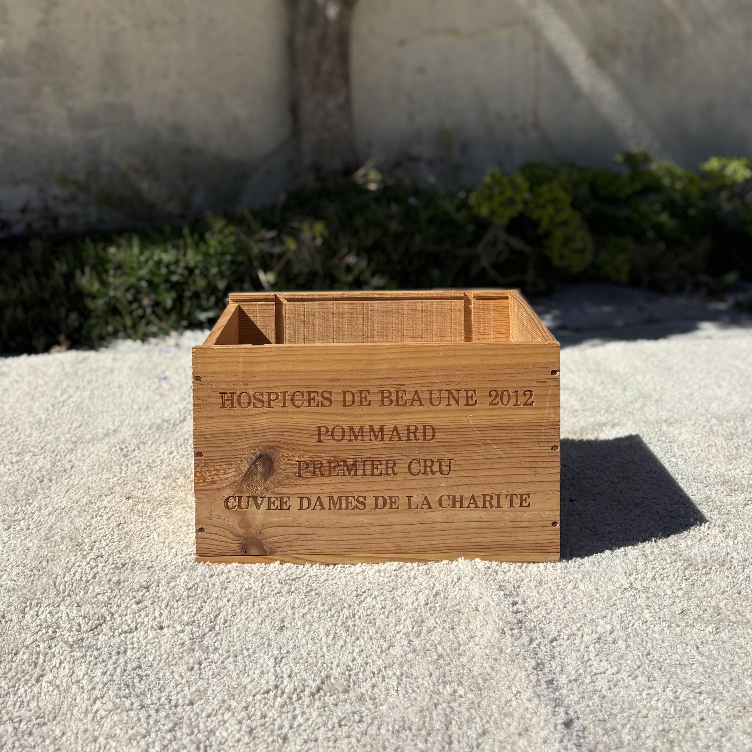 Caisse à vin en bois