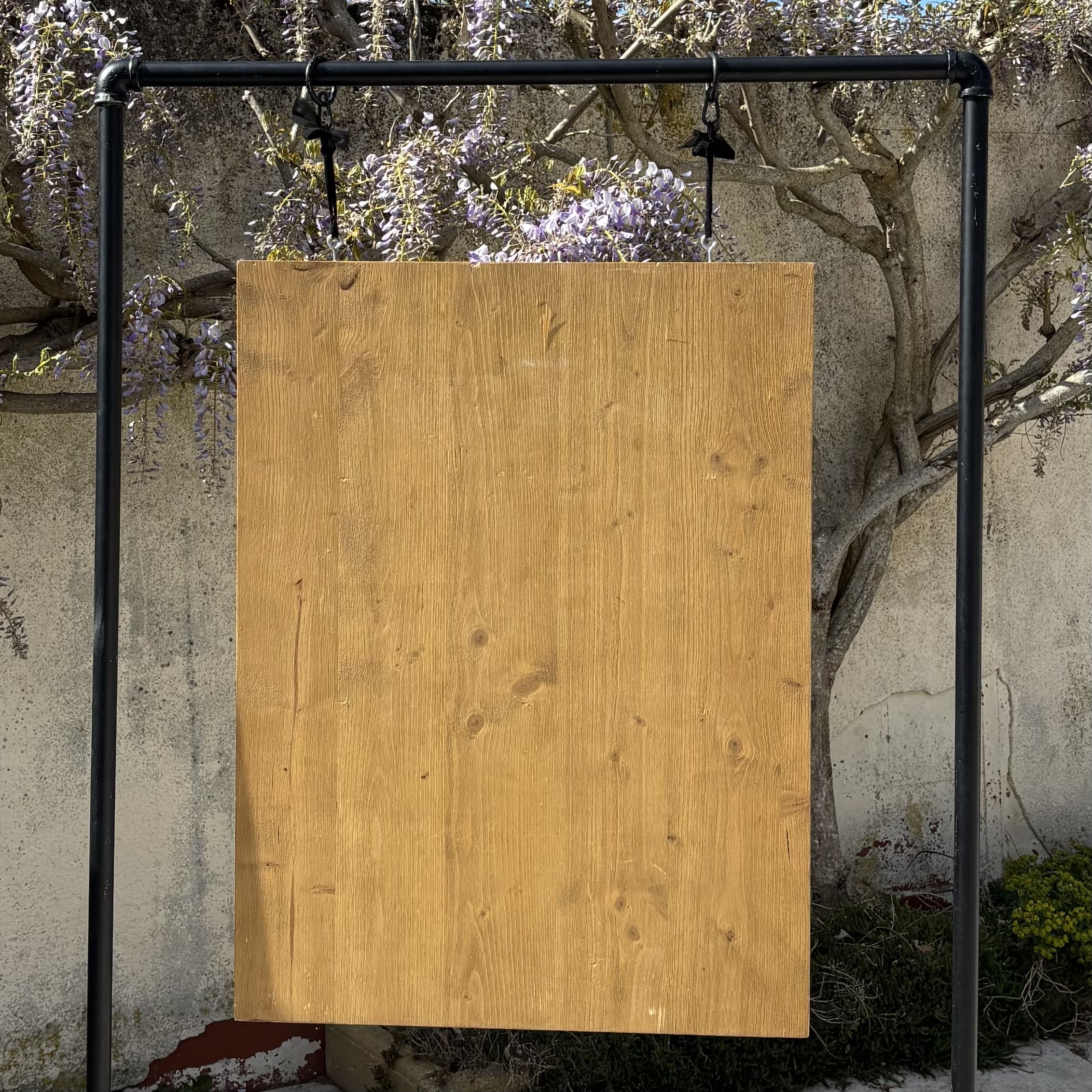 Planche en bois support
