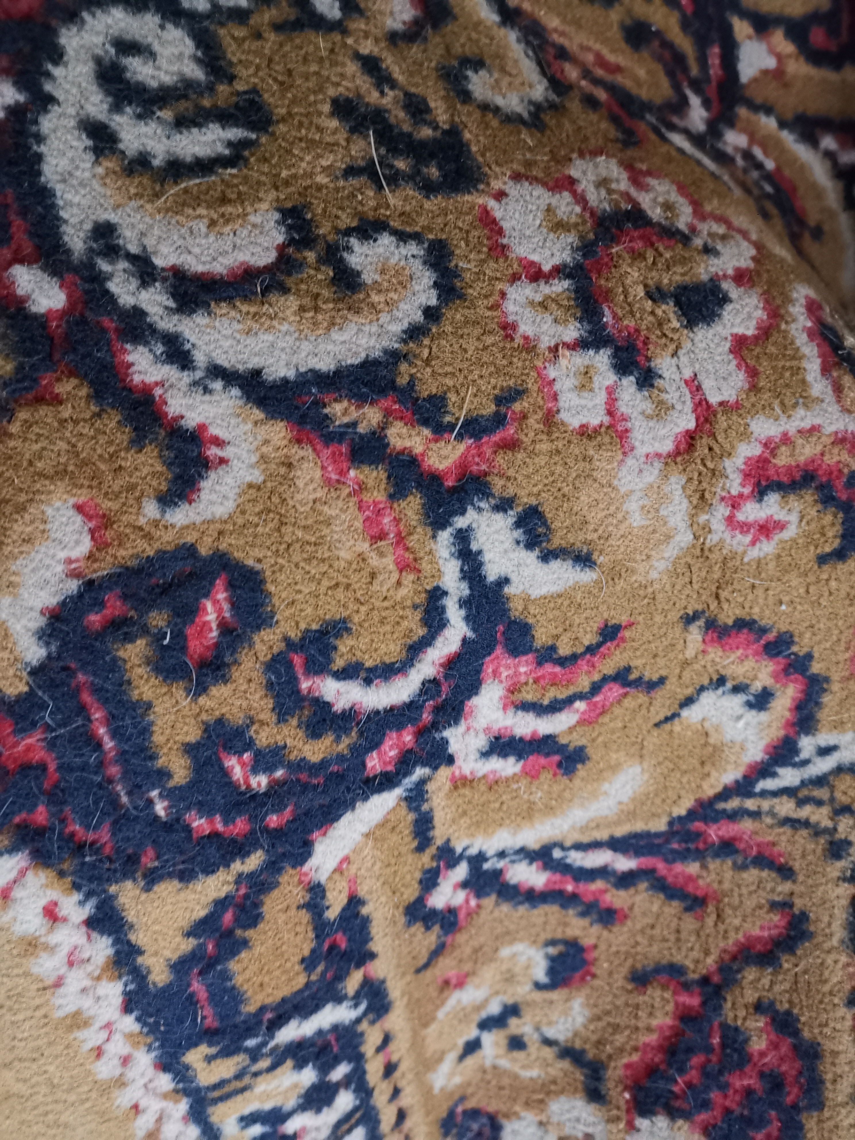 Tapis moutarde