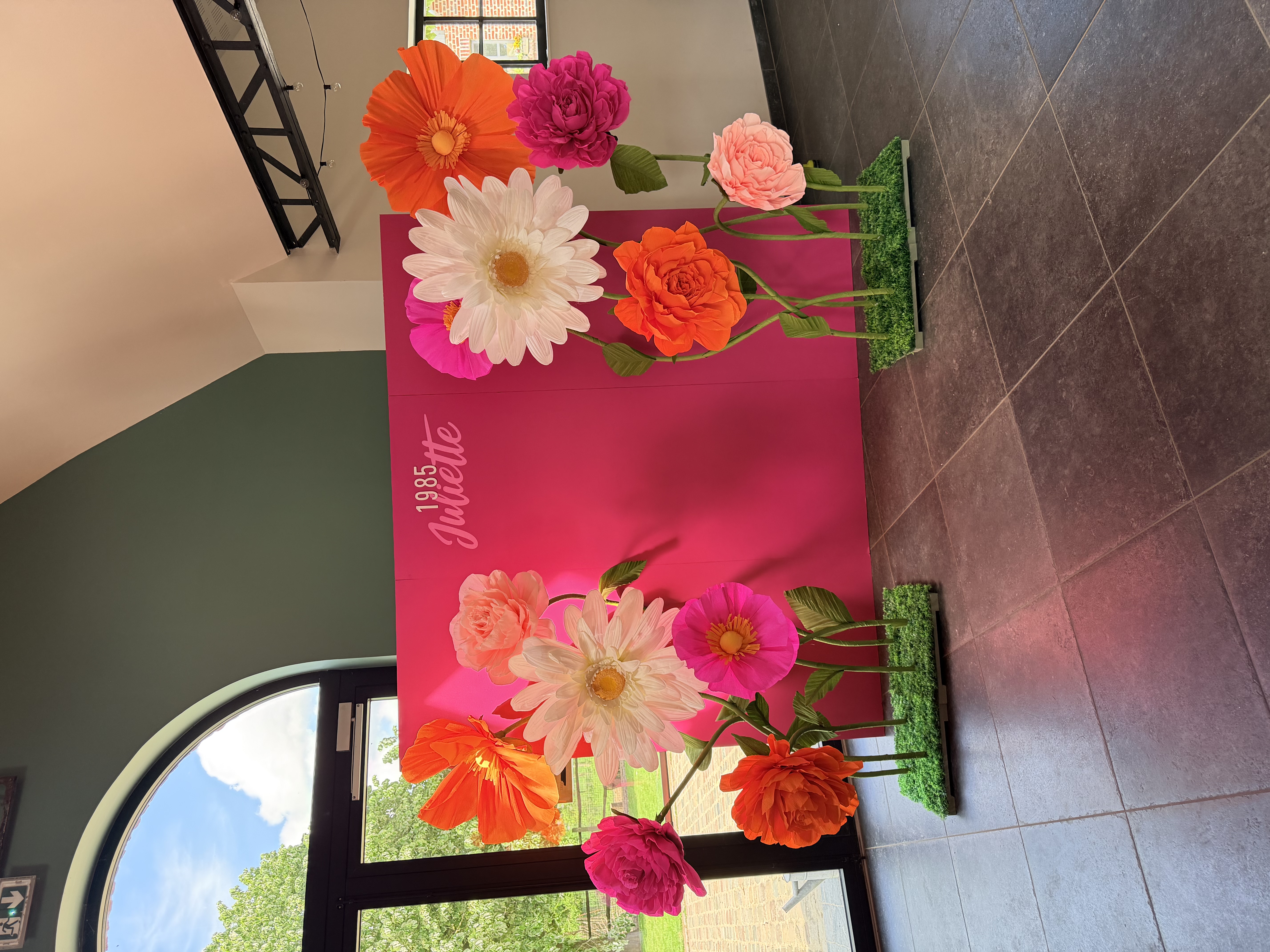 Fleurs artificiels géantes XXL