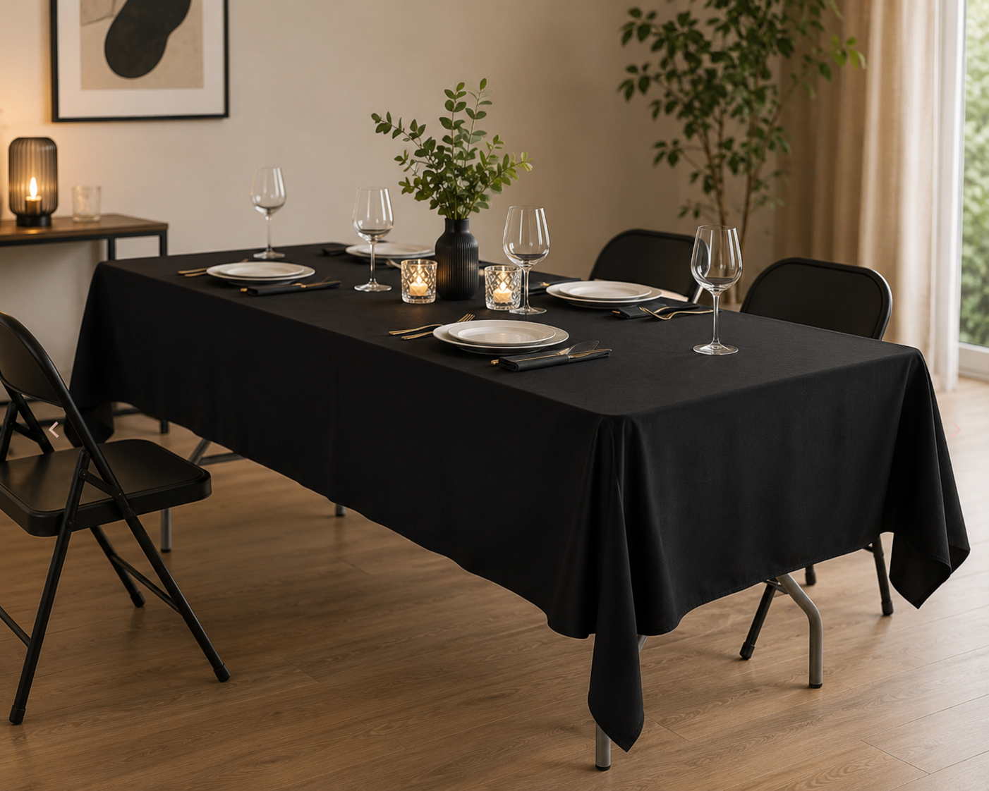 nappe noire - XL