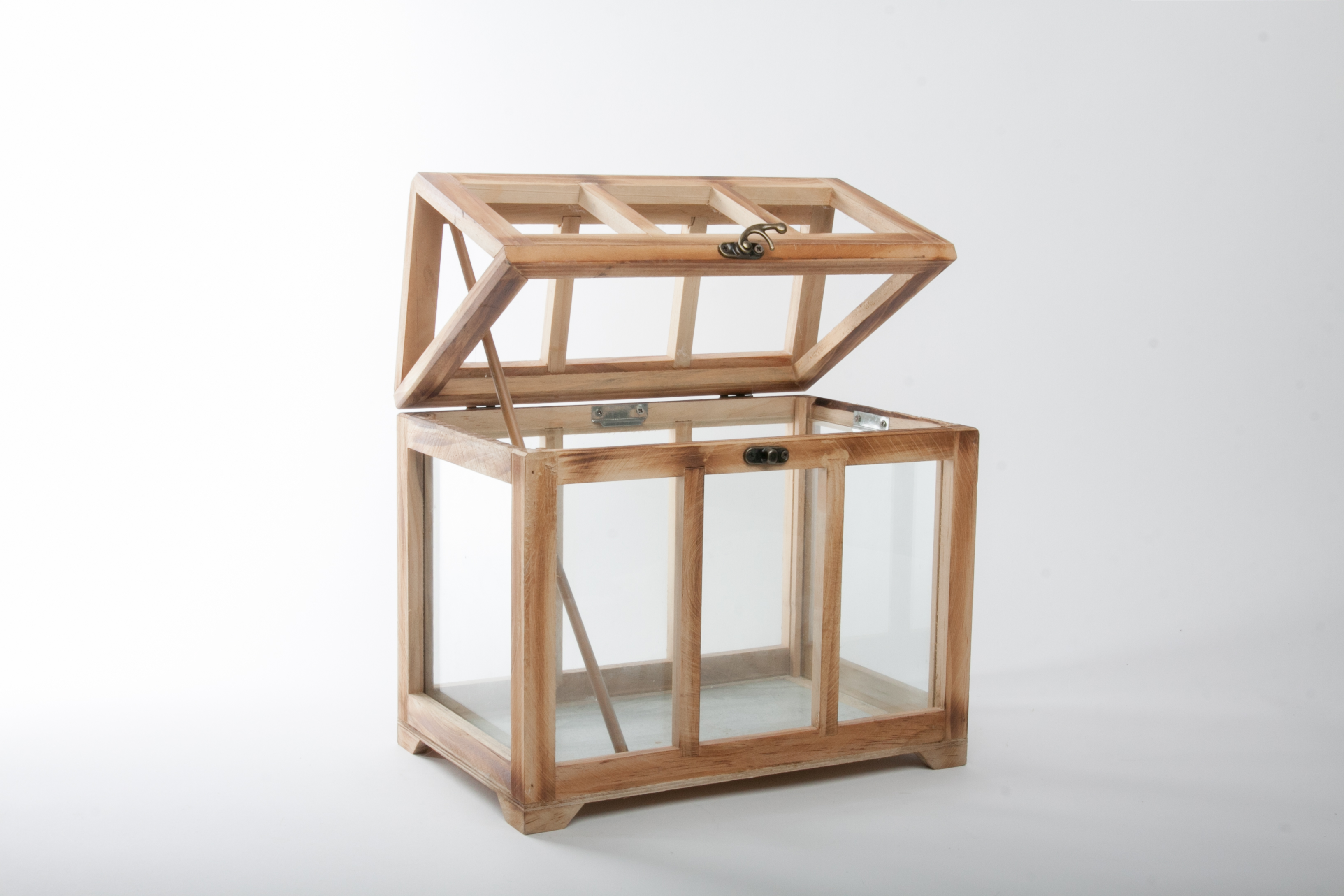 Cagnotte vérrière bois clair