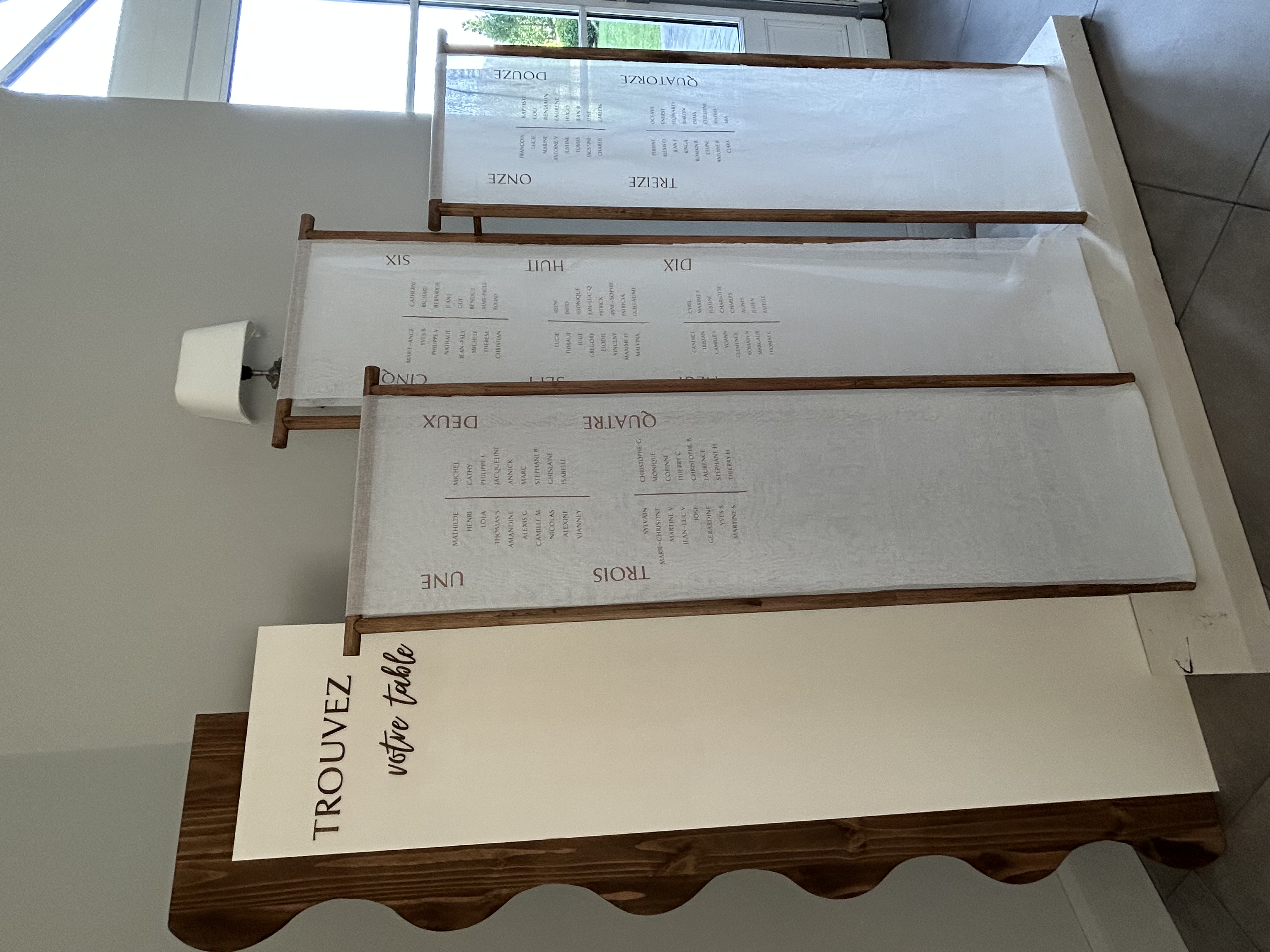 plan de table henri