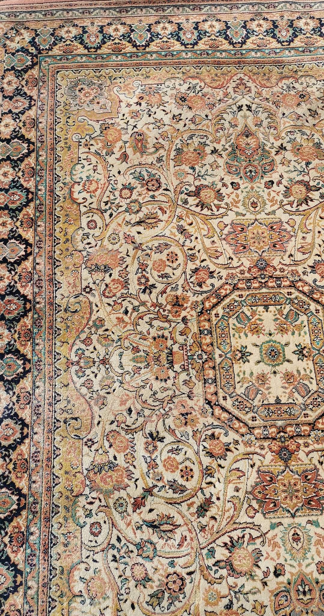 Tapis Vieux rose