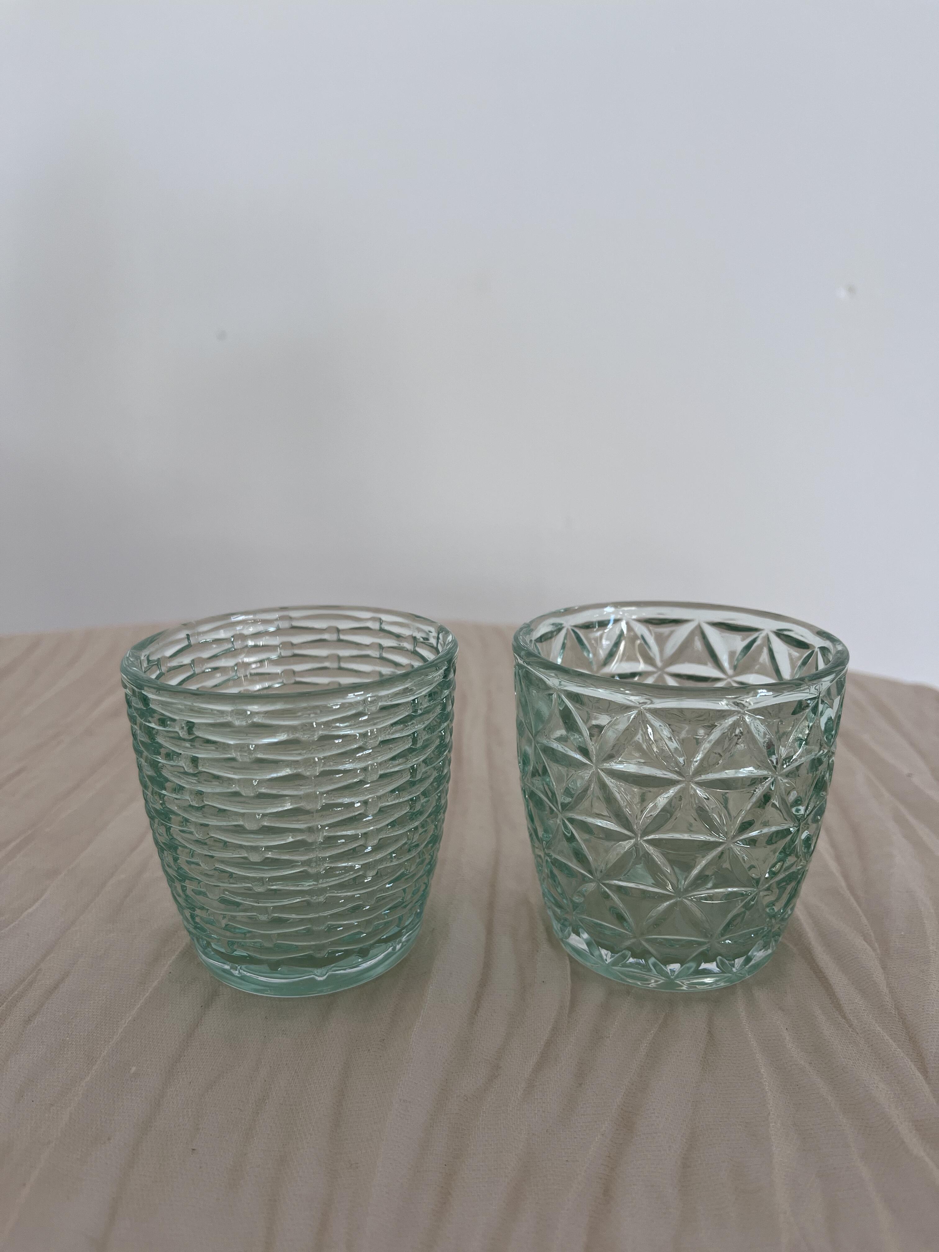 Bougeoirs Opaline