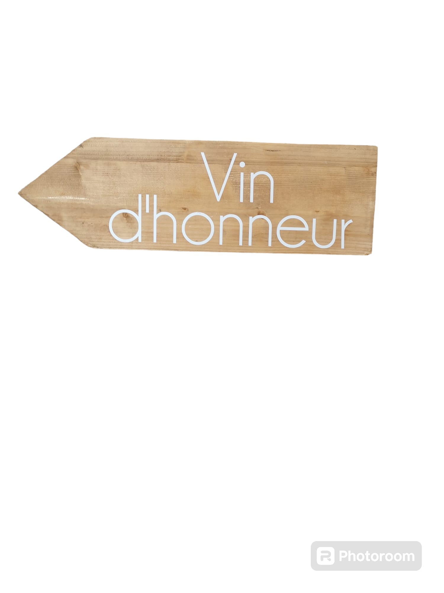 Flèche gauche Vin d'honneur