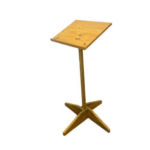 pupitre cérémonie bois