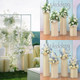 Colonne ronde pliable blanche