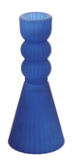Bougeoir Noah Verre Opaque Mat Indigo